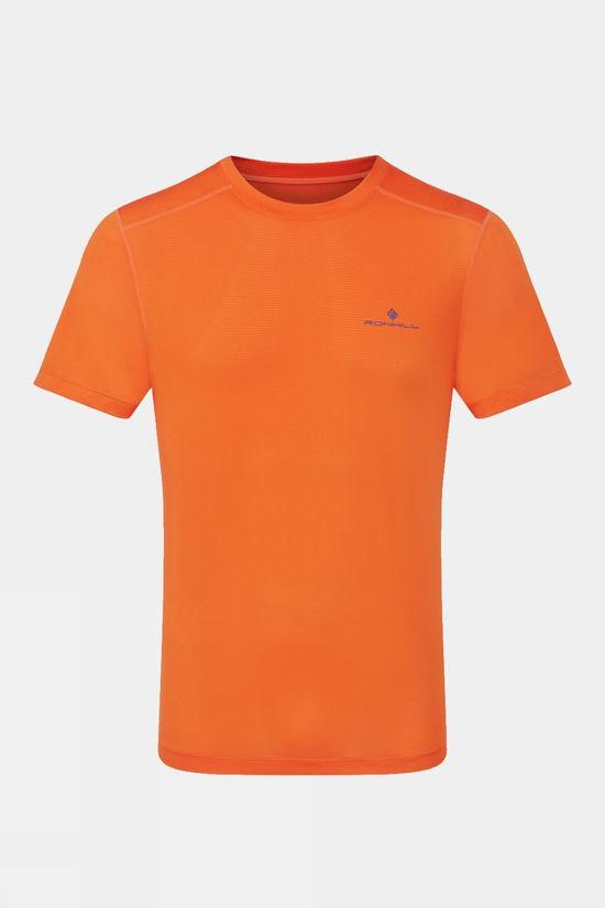 Ronhill Mens Tech T-Shirt Orange Size