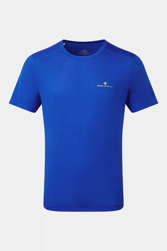 Ronhill Mens Tech T-Shirt Blue Size