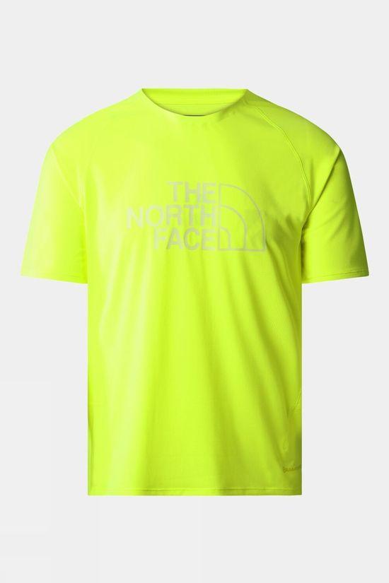 The North Face Mens Summit High Trail Run T-Shirt High Viz Size