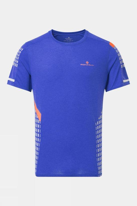 Ronhill Mens Tech Afterhours T-Shirt Blue Size