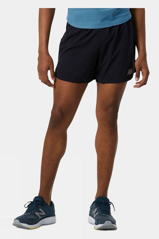 New Balance Mens Impact Run 5" Running Shorts Black Size