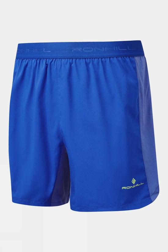 Ronhill Mens Tech 5" Shorts Blue Size