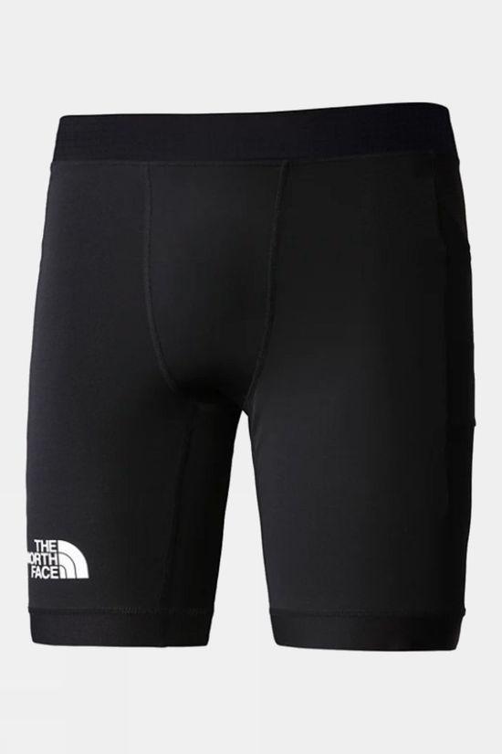 The North Face Mens Summit Ripido Run Tight Shorts Black Size