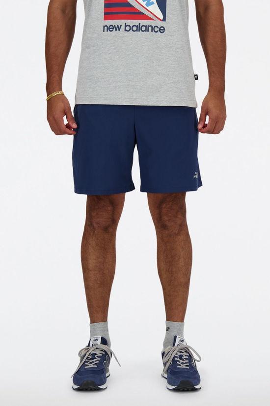 New Balance Mens Sport Essentials 7" Shorts Navy Size