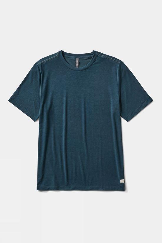 Vuori Mens Current Tech T-Shirt Dk Green Size