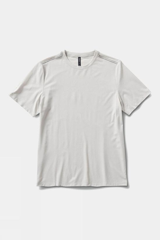 Vuori Mens Current Tech T-Shirt Lt Grey Size