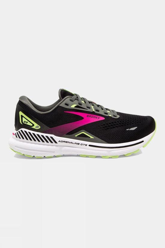 Brooks Womens Adrenaline GTS 23 Shoes Black Size