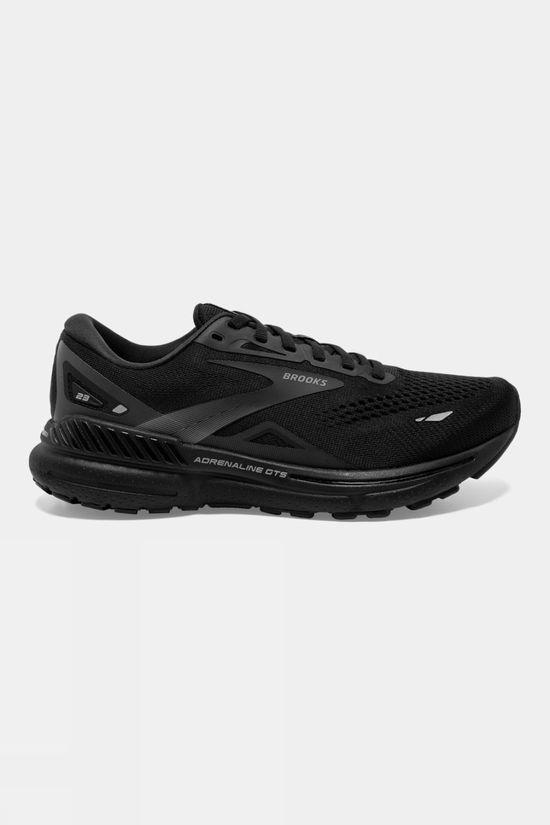 Brooks Womens Adrenaline GTS 23 Shoes Black Size