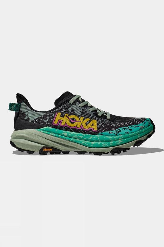 Hoka Womens Speedgoat 6 Shoes Black Size