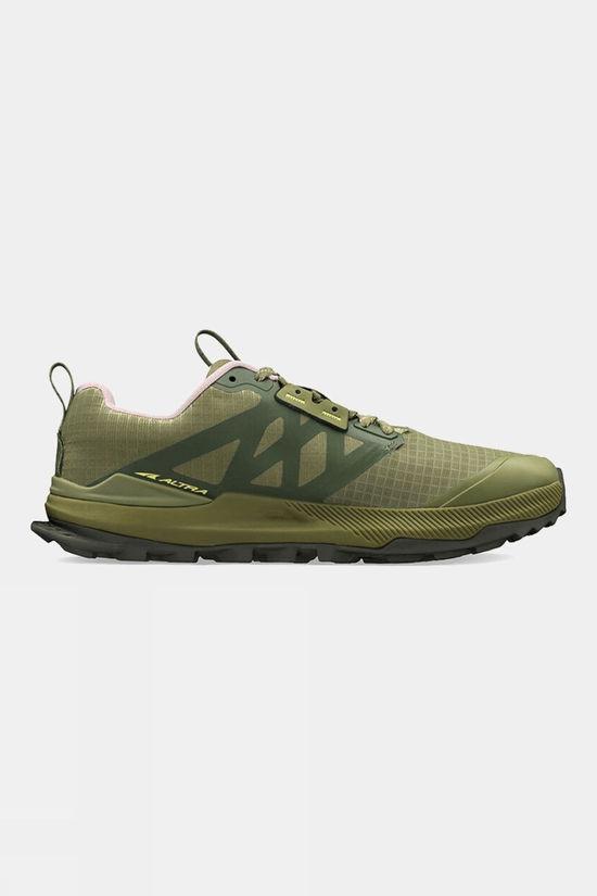 Altra Womens Lone Peak 8 Shoes Dk Green Size