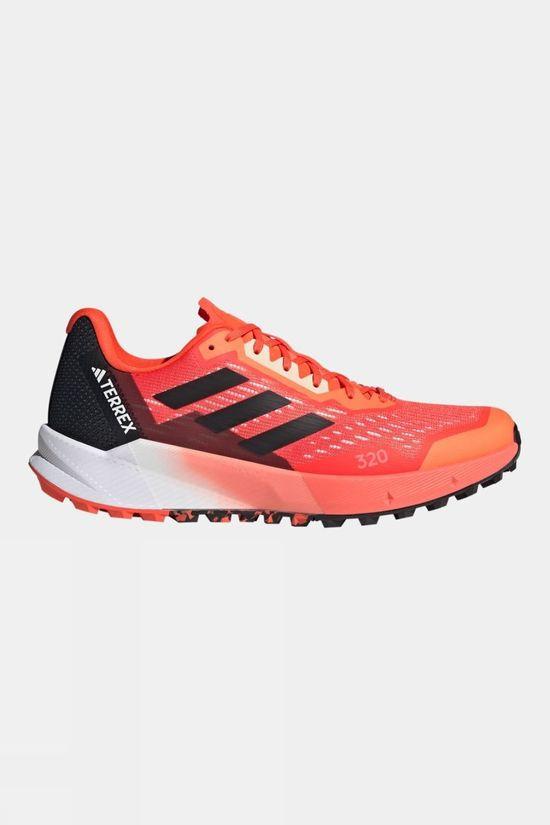 Adidas Mens Terrex Agravic Flow 2 Running Shoes Red Size