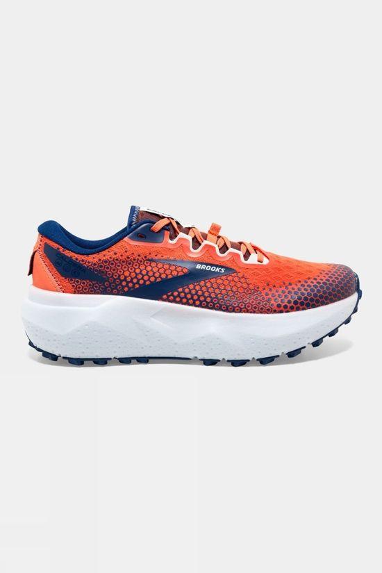 Brooks Mens Caldera 6 Shoes Orange Size