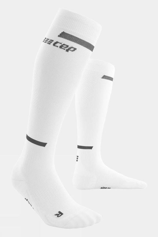 CEP Mens Tall Compression Socks White Size