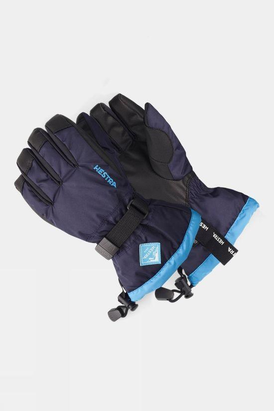 Hestra Kids Gauntlet CZone Jr.5 Ski Gloves Navy Size 10-11 Years