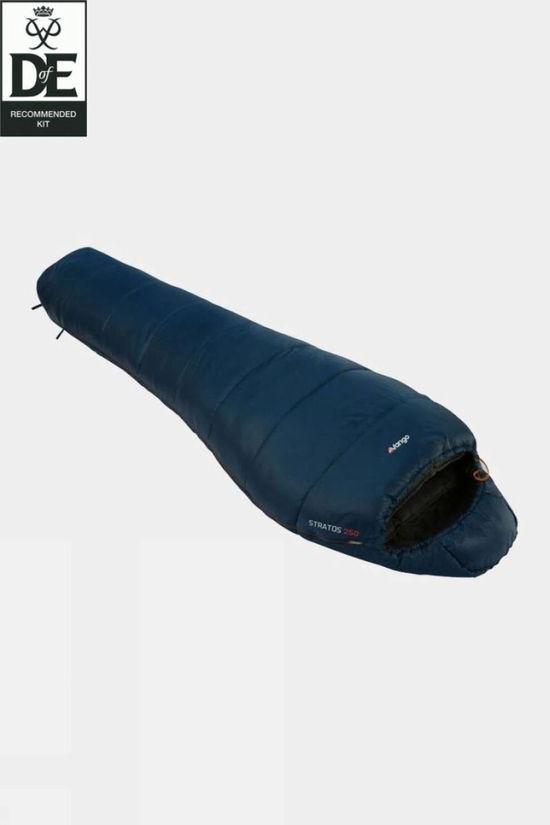 Vango Stratos Alpha 250 Sleeping Bag Dk Blue Size