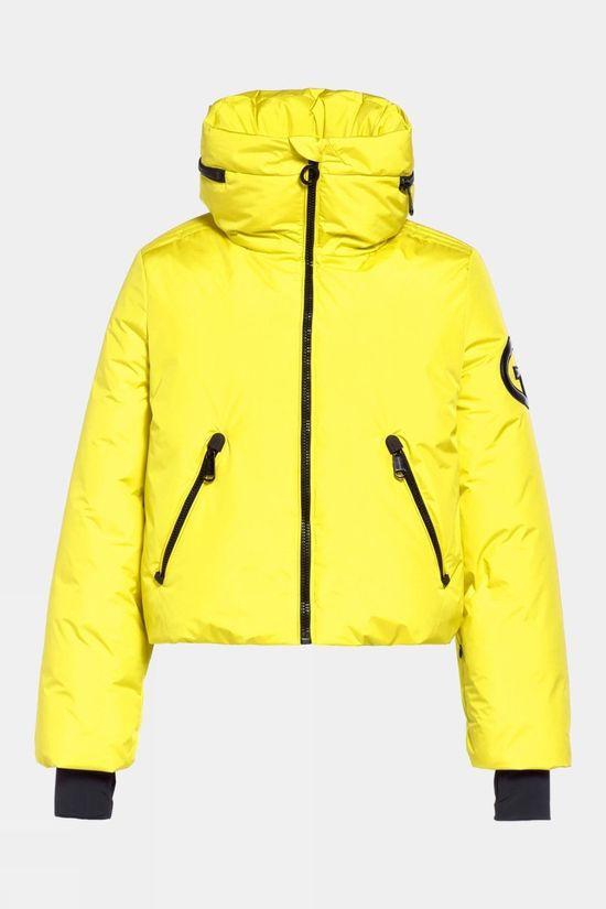 Goldbergh Womens Porter Ski Jacket Yellow Size 18