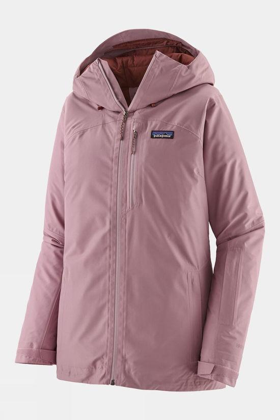 Patagonia Womens Insulated Powder Town Jacket Purple Size