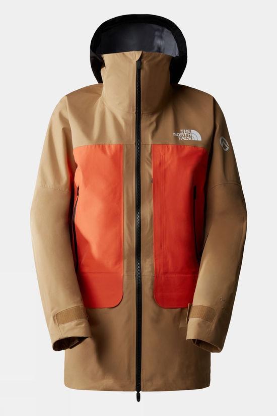 The North Face Womens Summit Verbier GTX Ski Jacket Orange Size