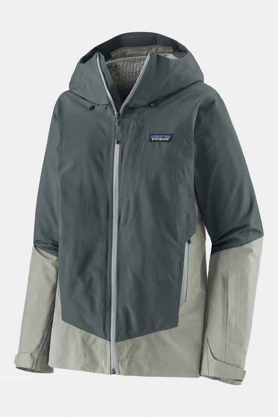 Patagonia Womens Storm Shift Ski Jacket Mid Khaki Size