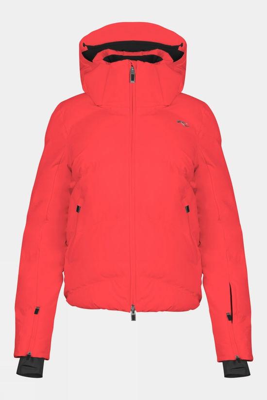 Kjus Womens Bluebird Ski Jacket Mid Pink Size