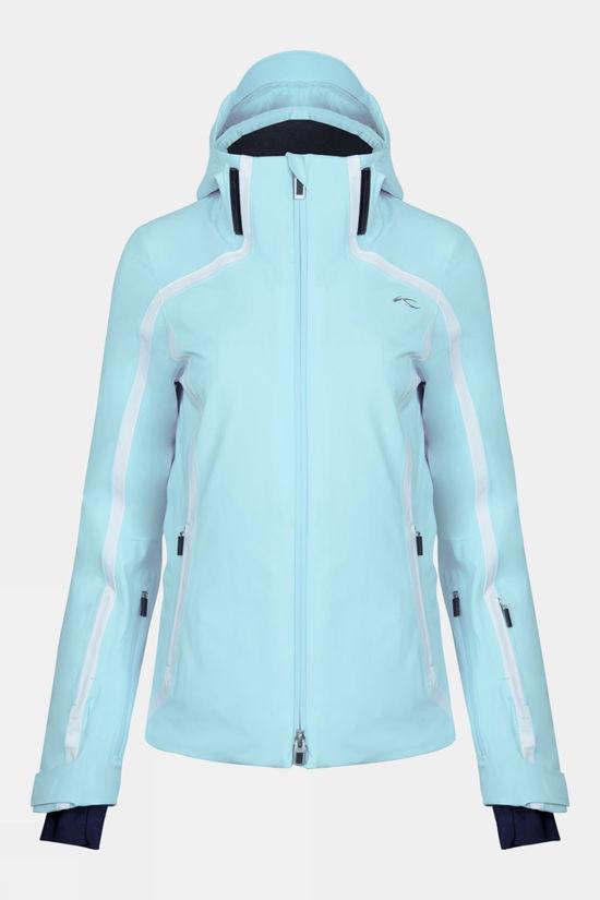 Kjus Womens Formula Ski Jacket Bright Blue Size