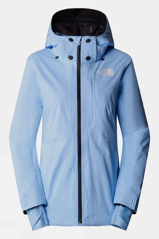 The North Face Womens Lenado Ski Jacket Mid Blue Size