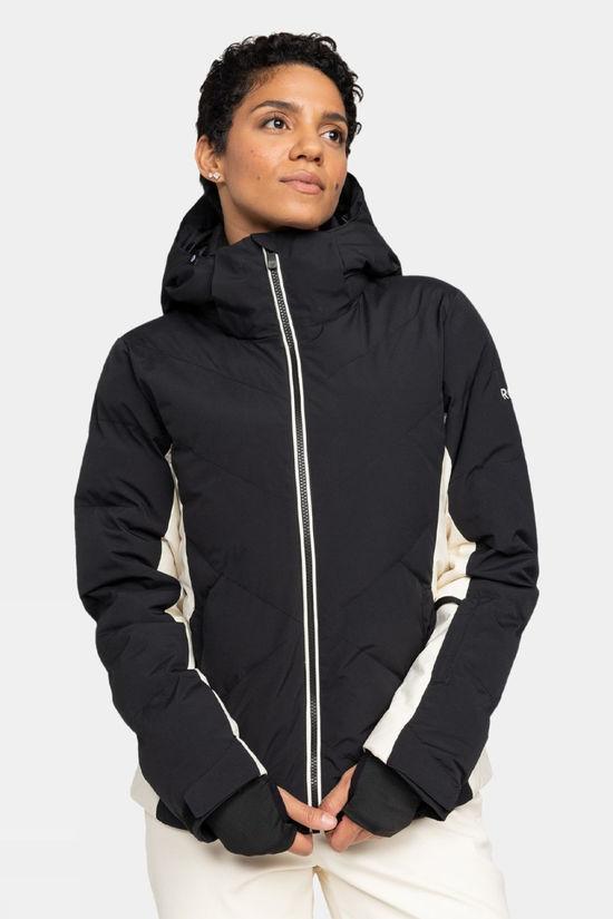 Roxy Womens Snowdrift Snow Jacket Black Size