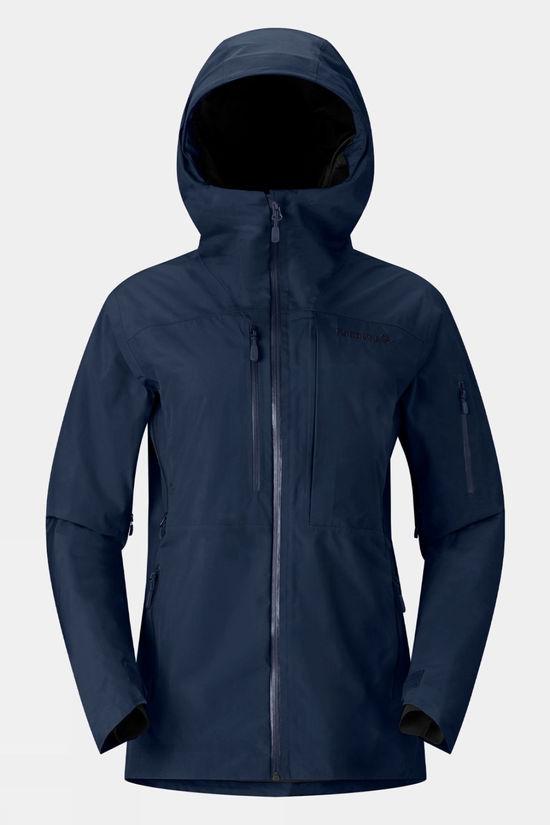 Norrona Womens Lofoten GTX Insulated Jacket Navy Size