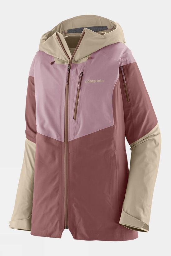 Patagonia Womens Snowdrifter Jacket Light Purple Size