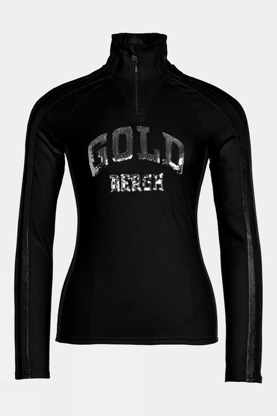 Goldbergh Womens Goblet Ski Pully Top Black Size