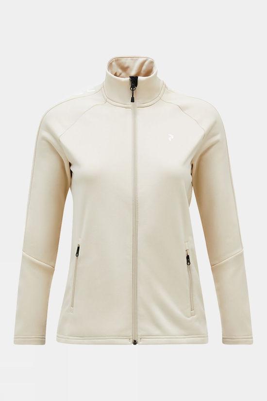 Peak Performance Womens Rider Zip Jacket Vanilla Size