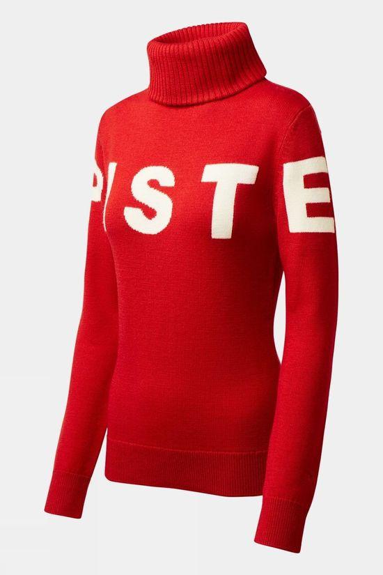 Perfect Moment Womens Piste II Sweater Red Size