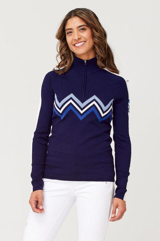 Krimson Klover Womens Dryas Quarter Zip Sweatshirt Navy Size