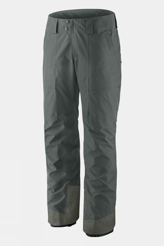 Patagonia Womens Storm Shift Ski Pants - Regular Mid Khaki Size