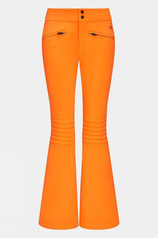 Perfect Moment Womens Aurora Flare Pants - Regular Orange Size