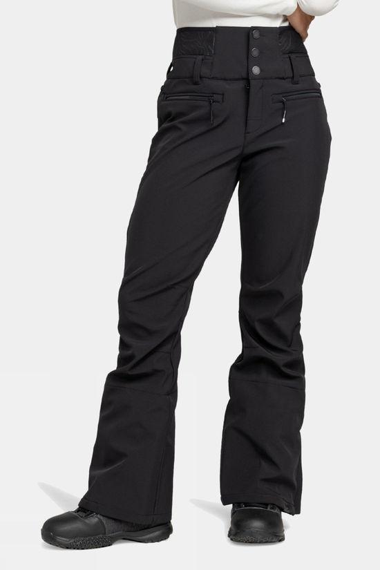 Roxy Womens Rising High Ski Pants Black Size