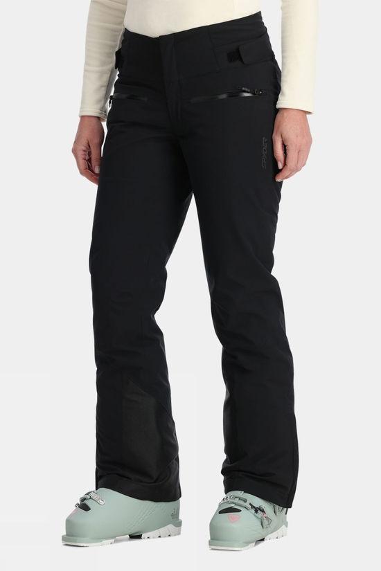 Spyder Womens Winner Ski Pants Black Size US 6