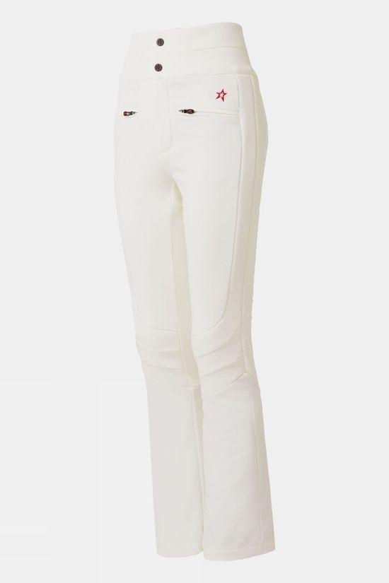 Perfect Moment Womens Aurora High Waist Flare Pant - Regular White Size