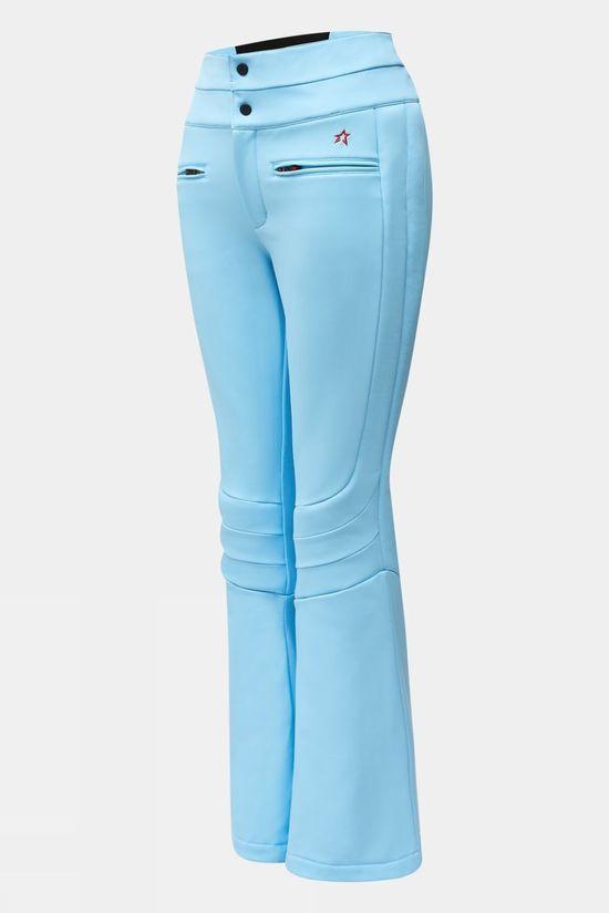 Perfect Moment Womens Aurora High Waist Flare Pant - Regular Bright Blue Size