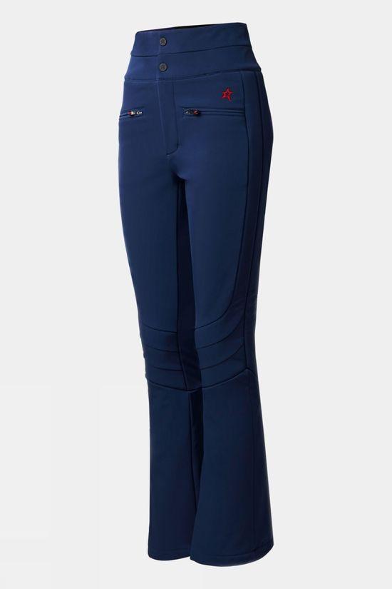 Perfect Moment Womens Aurora High Waist Flare Pant - Regular Navy Size