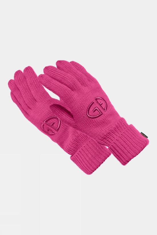 Goldbergh Womens Vanity Gloves Mid Pink Size