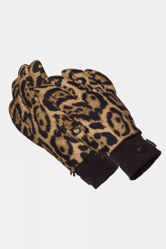 Goldbergh Womens Softy Gloves Brown Size