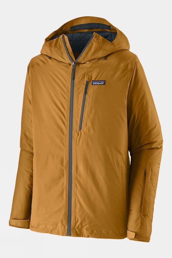 Patagonia Mens Insulated Powder Town Jacket Brown Size