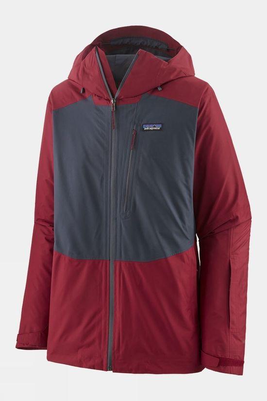 Patagonia Mens Powder Town Jacket Red Size