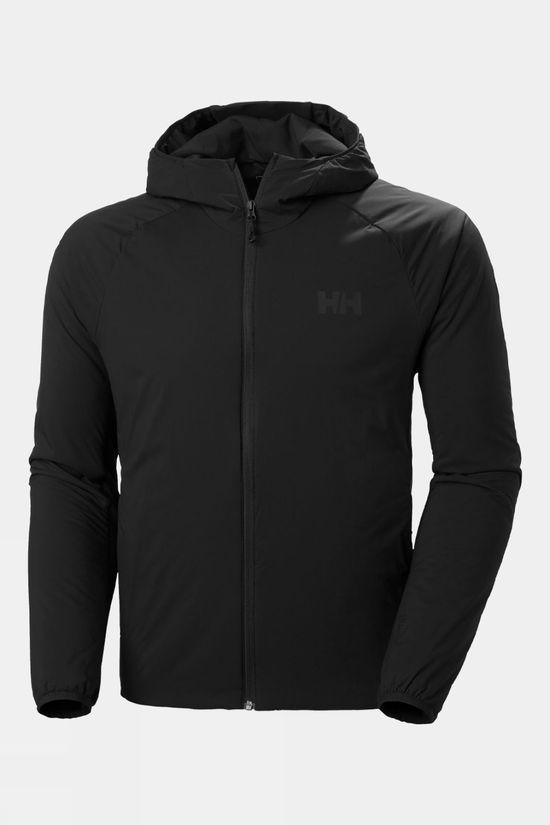 Helly Hansen Mens Odin Lightweight Stretch Hooded Insulator 2.0 Jacket Black Size