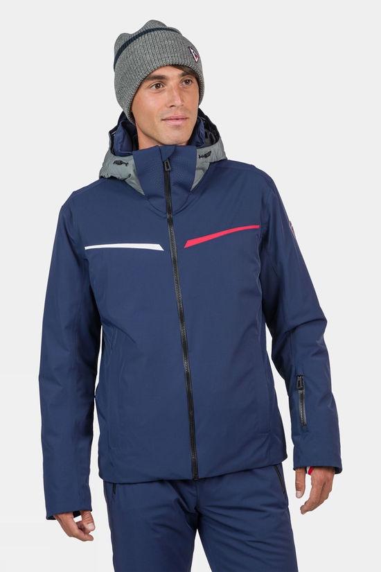 Rossignol Mens Strato Stripe Ski Jacket Navy Size