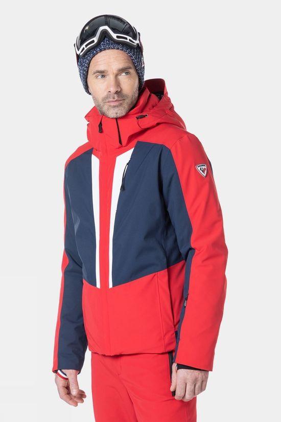 Rossignol Mens Summit Stripe Ski Jacket Red Size