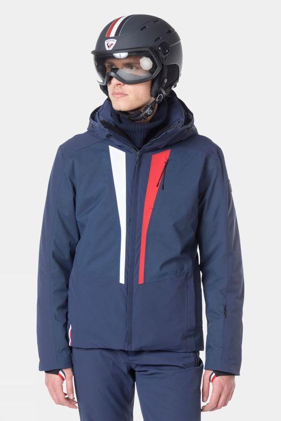 Rossignol Mens Summit Stripe Ski Jacket Navy Size