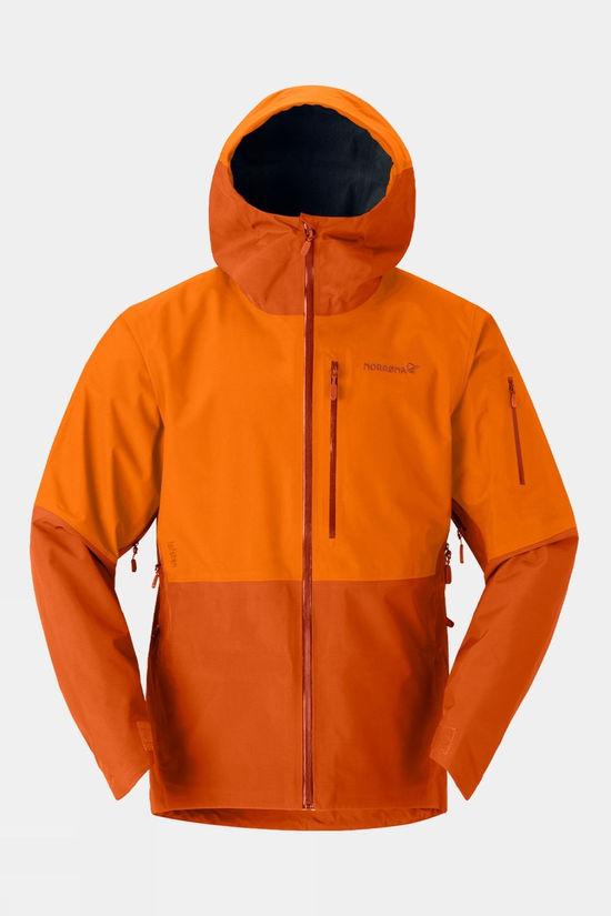 Norrona Mens Lofoten GTX Jacket Orange Size