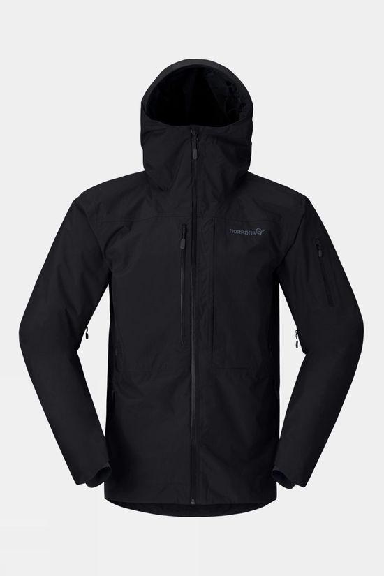 Norrona Mens Lofoten GTX Insulated Jacket Black Size